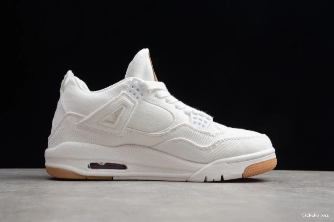 Air 4 Levi's x Jordan 'White' AO2571-100 0710